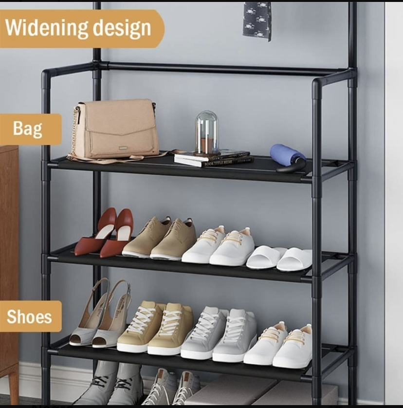 Zapatero Perchero Organizador 4 Niveles