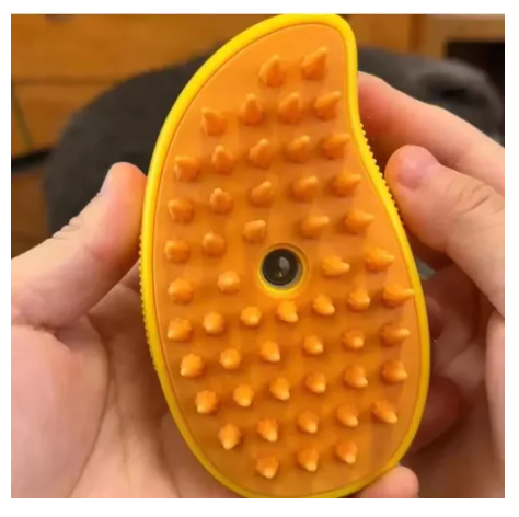 Cepillo Pelo Mascotas Recargable Vapor
