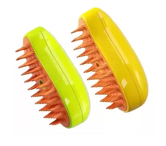 Cepillo Pelo Mascotas Recargable Vapor