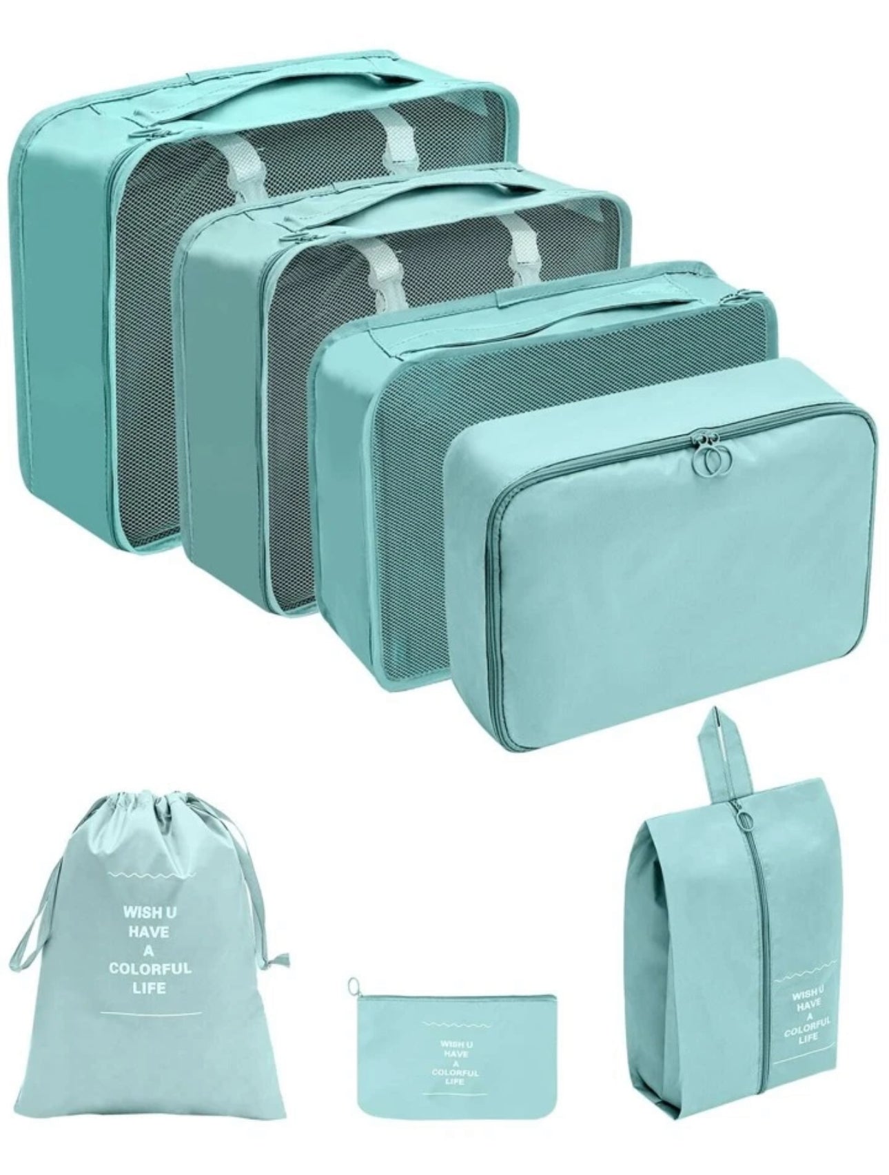 SET ORGANIZADOR DE MALETA PCS