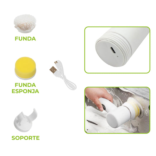 Cepillo de Limpieza Eléctrico DT-24006