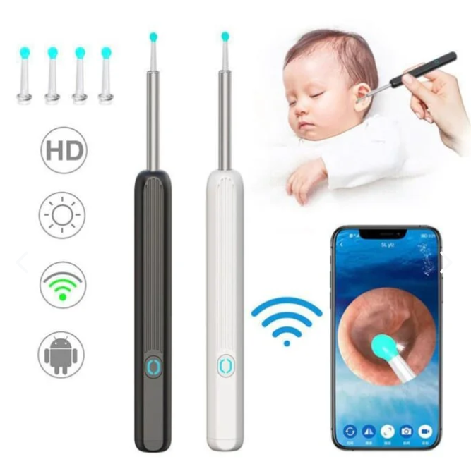 LIMPIADOR DE OIDOS CON CAMARA