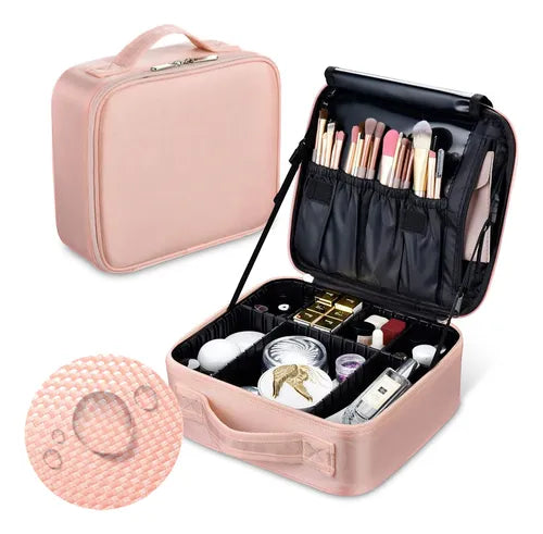 ESTUCHE DE MAQUILLAJE INTELIGENTE CON ESPEJO DE LUZ LED
