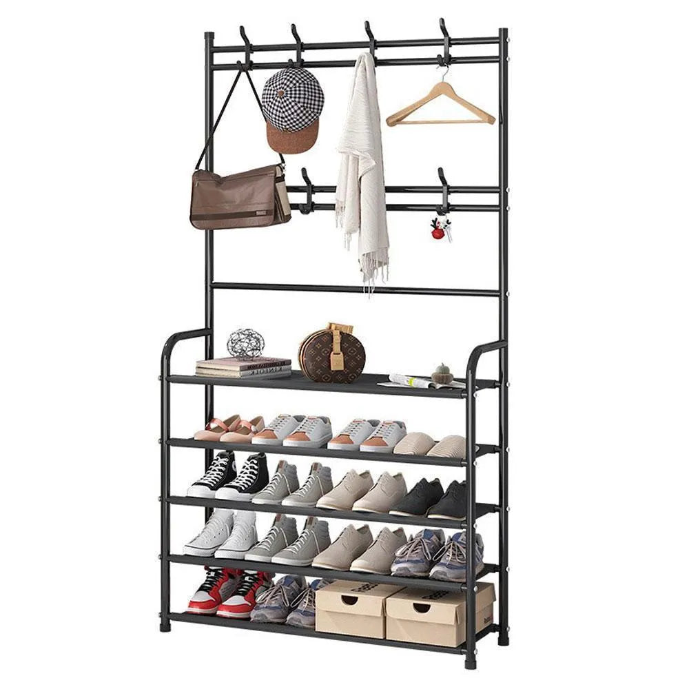 Zapatero Perchero Organizador 4 Niveles