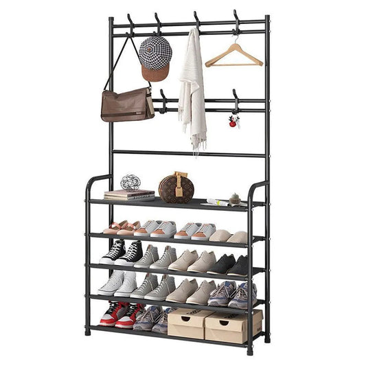 Zapatero Perchero Organizador 4 Niveles