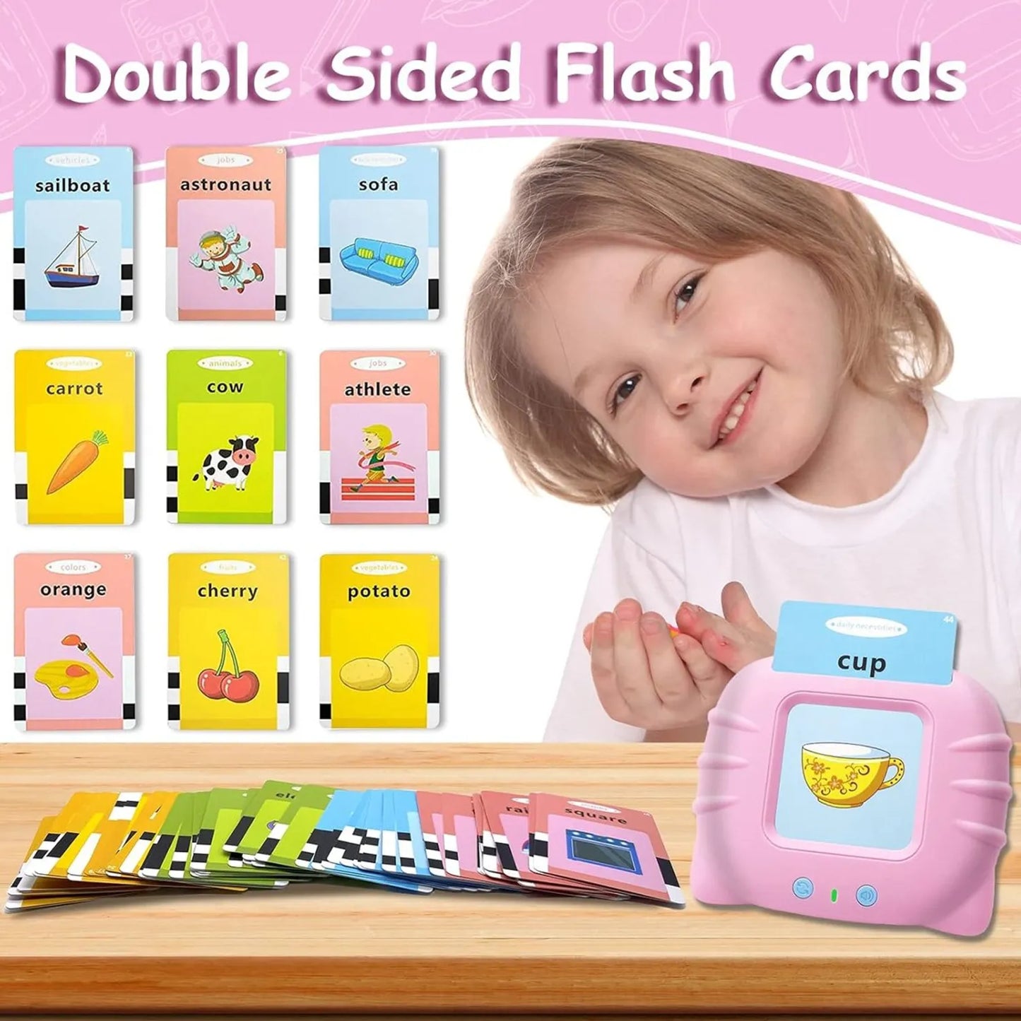 Lector Bilingüe de Tarjetas Interactivas